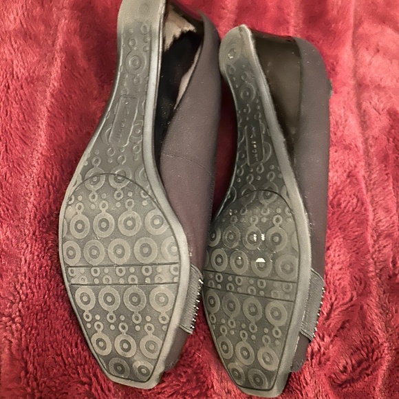 Anne Klein Open Toe Wedge Shoes Size 9.5M - Picture 2 of 3